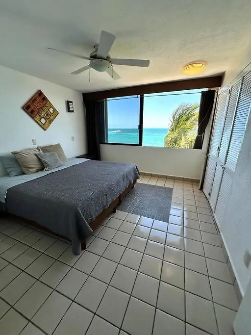 Apartmán Luxurious Beachfront Getaway With Panoramic Views - Book Today Cancún Mexiko
